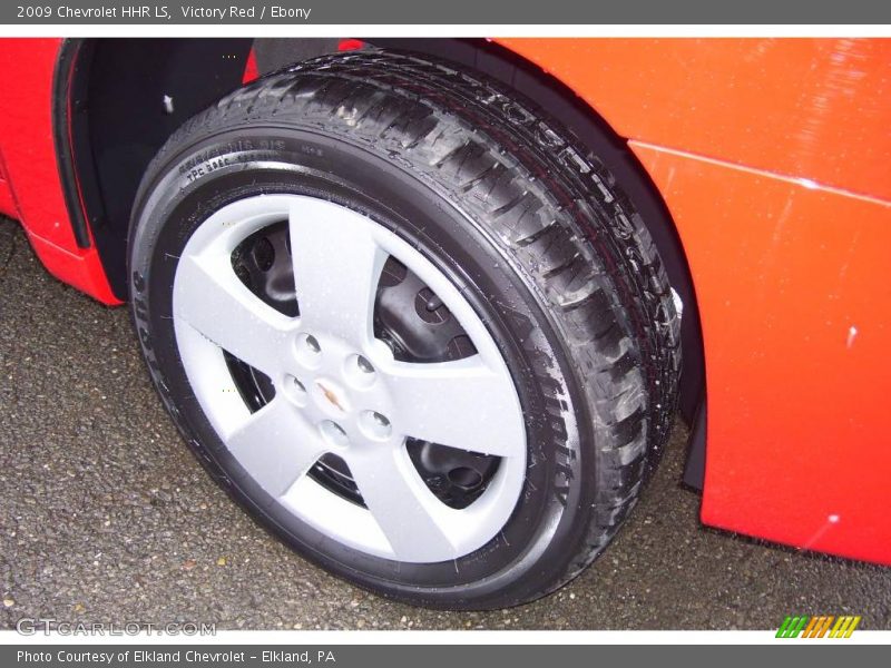 Victory Red / Ebony 2009 Chevrolet HHR LS