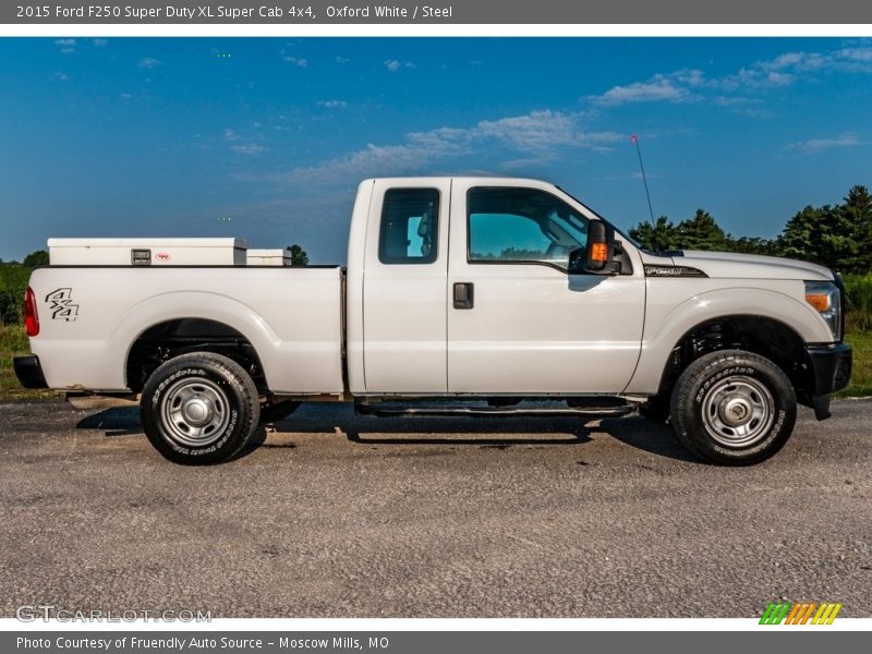 Oxford White / Steel 2015 Ford F250 Super Duty XL Super Cab 4x4