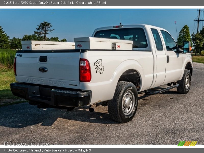 Oxford White / Steel 2015 Ford F250 Super Duty XL Super Cab 4x4