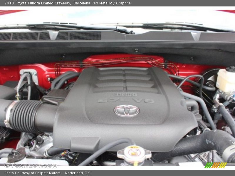  2018 Tundra Limited CrewMax Engine - 5.7 Liter i-Force DOHC 32-Valve VVT-i V8