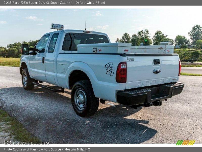 Oxford White / Steel 2015 Ford F250 Super Duty XL Super Cab 4x4