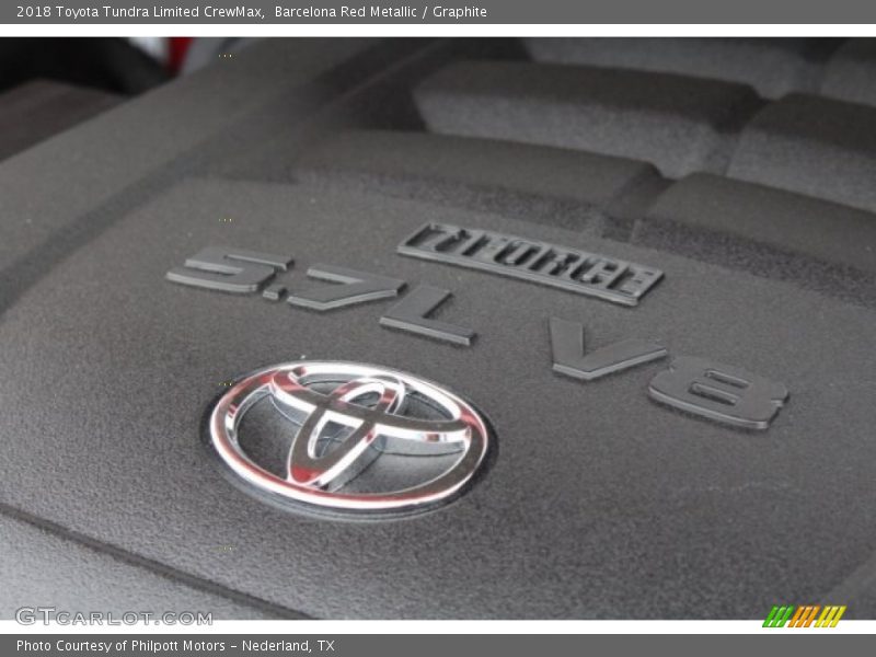 Barcelona Red Metallic / Graphite 2018 Toyota Tundra Limited CrewMax