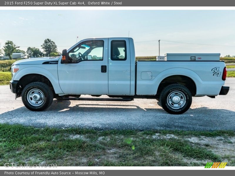 Oxford White / Steel 2015 Ford F250 Super Duty XL Super Cab 4x4