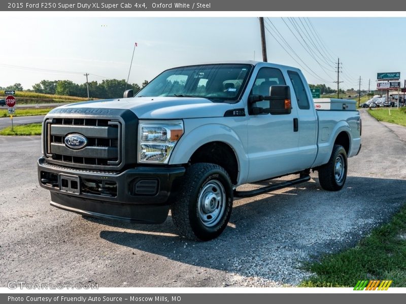 Oxford White / Steel 2015 Ford F250 Super Duty XL Super Cab 4x4