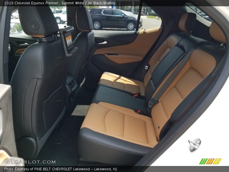 Summit White / Jet Black/Brandy 2019 Chevrolet Equinox Premier