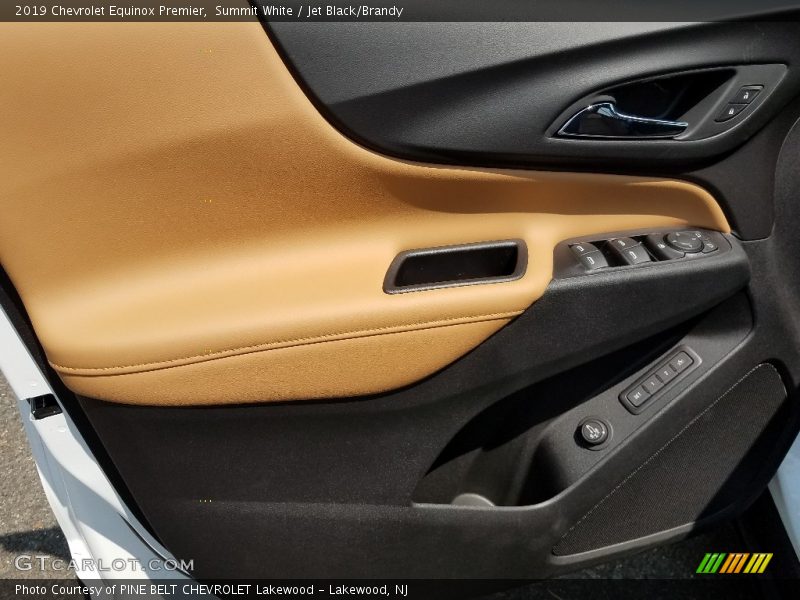 Summit White / Jet Black/Brandy 2019 Chevrolet Equinox Premier