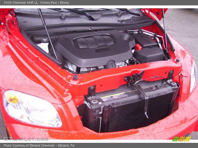 Victory Red / Ebony 2009 Chevrolet HHR LS