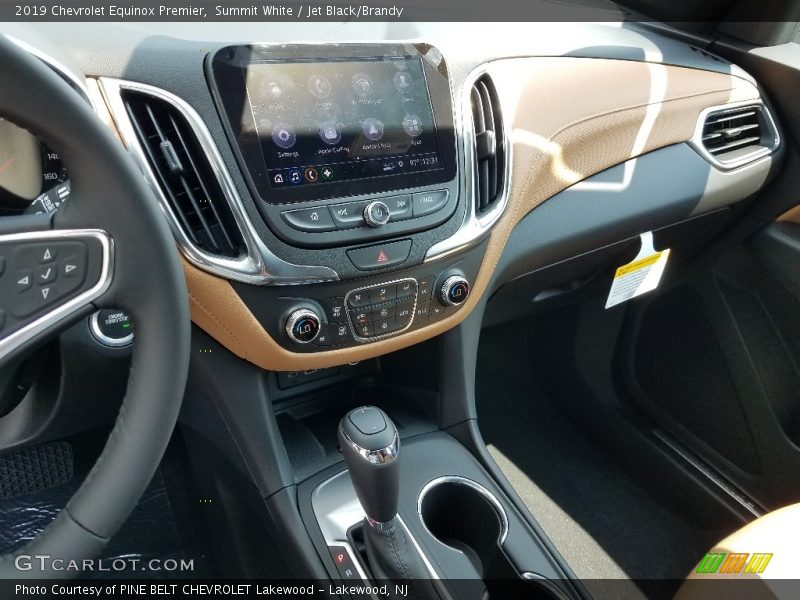 Summit White / Jet Black/Brandy 2019 Chevrolet Equinox Premier