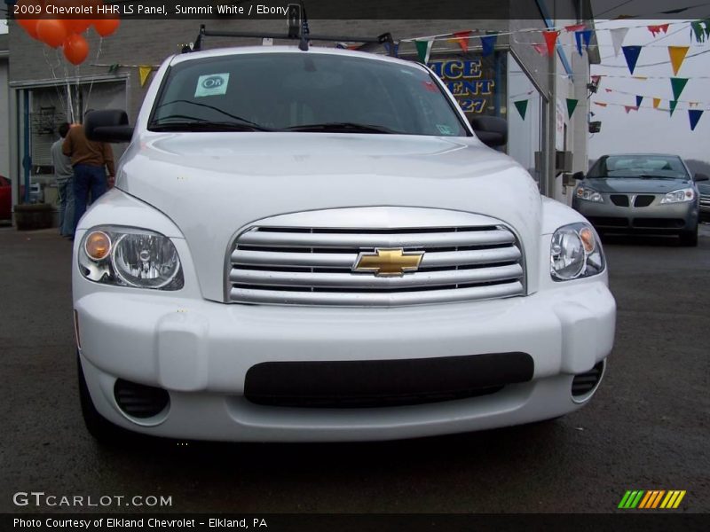 Summit White / Ebony 2009 Chevrolet HHR LS Panel