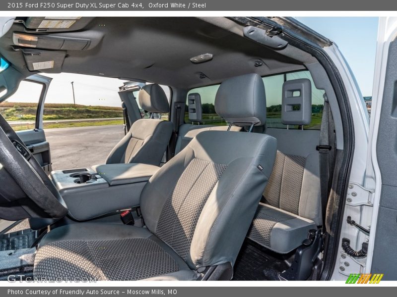 Oxford White / Steel 2015 Ford F250 Super Duty XL Super Cab 4x4