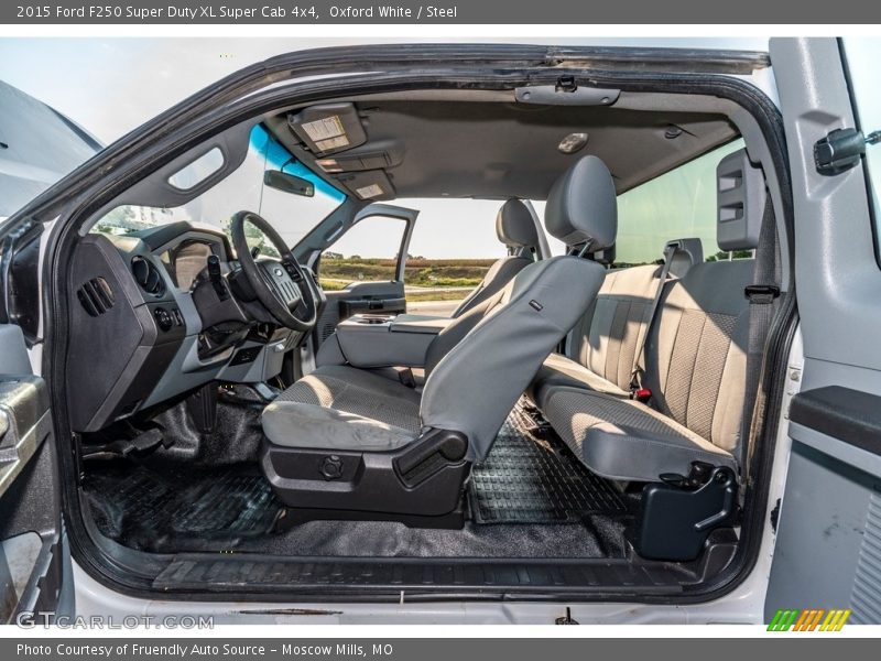 Oxford White / Steel 2015 Ford F250 Super Duty XL Super Cab 4x4