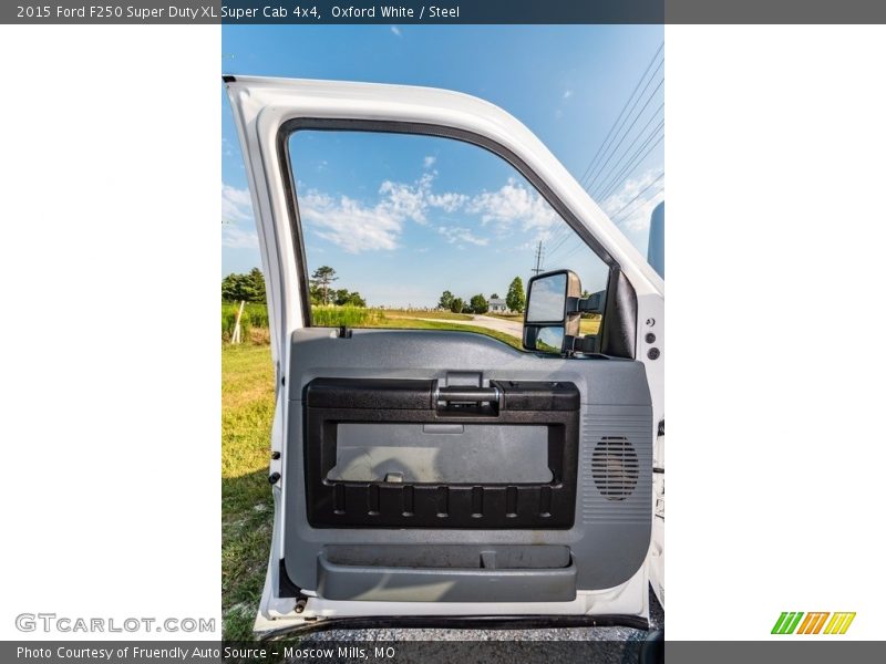 Oxford White / Steel 2015 Ford F250 Super Duty XL Super Cab 4x4