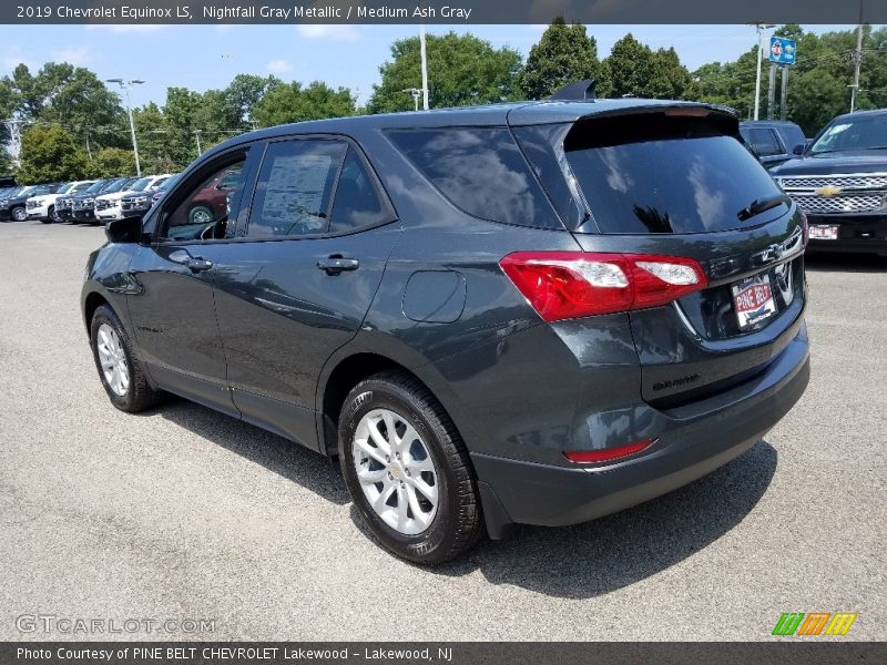 Nightfall Gray Metallic / Medium Ash Gray 2019 Chevrolet Equinox LS