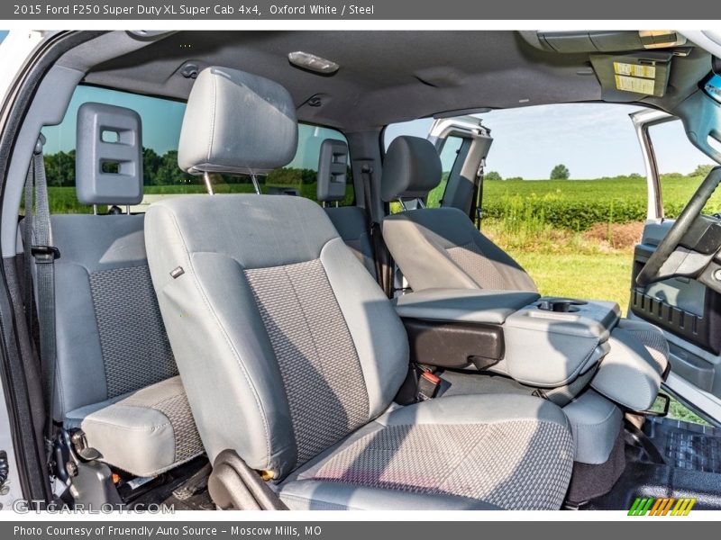 Oxford White / Steel 2015 Ford F250 Super Duty XL Super Cab 4x4