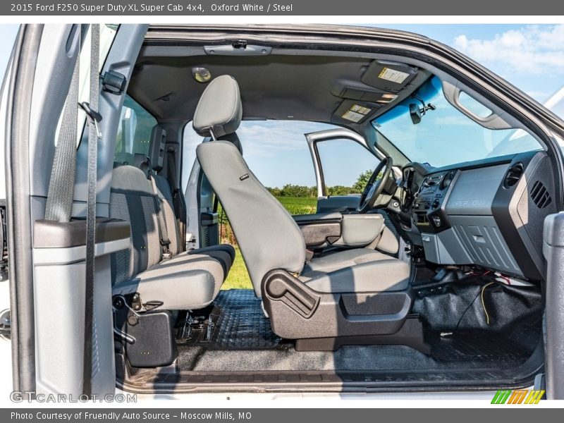 Oxford White / Steel 2015 Ford F250 Super Duty XL Super Cab 4x4