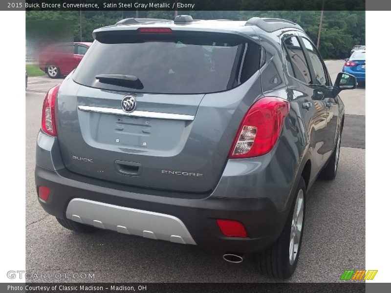 Satin Steel Gray Metallic / Ebony 2015 Buick Encore Convenience