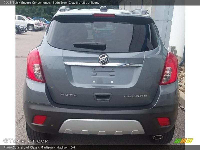 Satin Steel Gray Metallic / Ebony 2015 Buick Encore Convenience