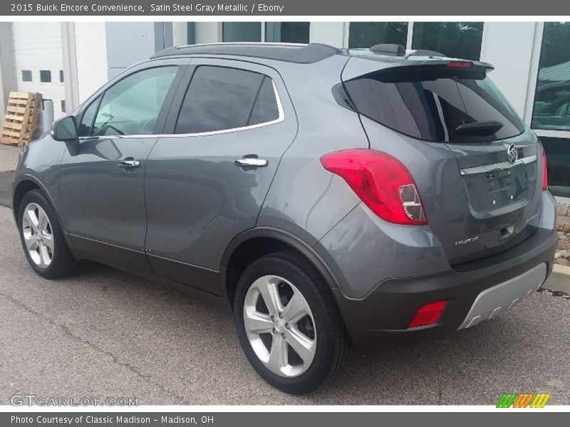 Satin Steel Gray Metallic / Ebony 2015 Buick Encore Convenience