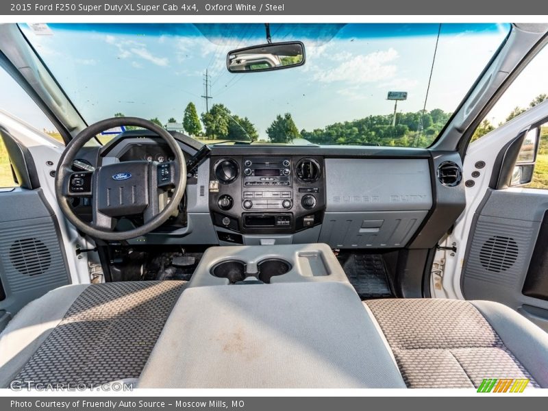 Oxford White / Steel 2015 Ford F250 Super Duty XL Super Cab 4x4