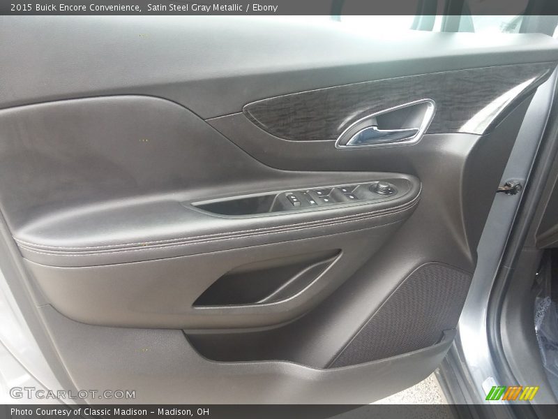 Satin Steel Gray Metallic / Ebony 2015 Buick Encore Convenience