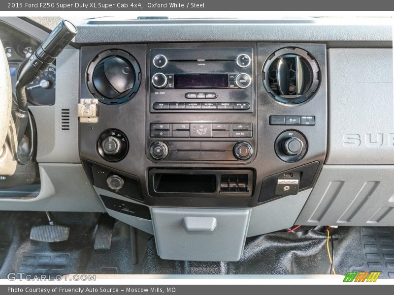 Oxford White / Steel 2015 Ford F250 Super Duty XL Super Cab 4x4