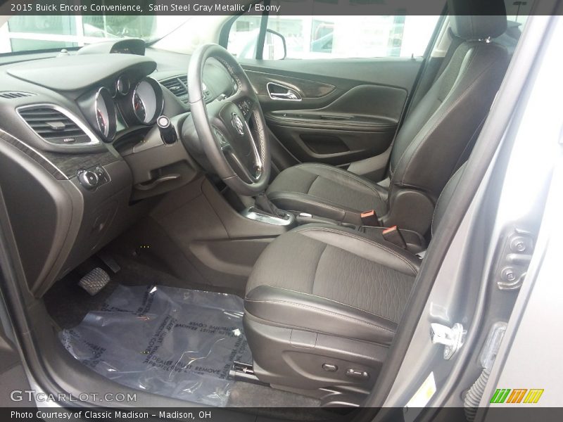 Satin Steel Gray Metallic / Ebony 2015 Buick Encore Convenience