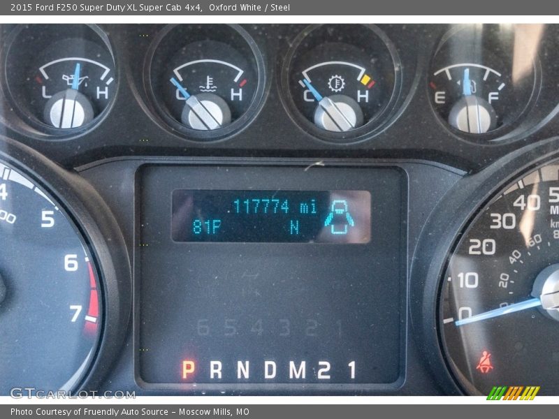Oxford White / Steel 2015 Ford F250 Super Duty XL Super Cab 4x4