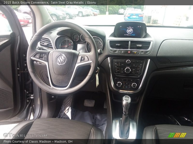 Satin Steel Gray Metallic / Ebony 2015 Buick Encore Convenience