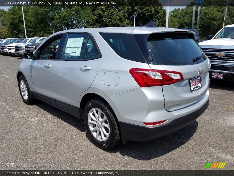 Silver Ice Metallic / Medium Ash Gray 2019 Chevrolet Equinox LS
