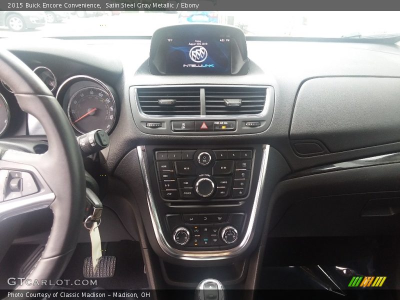 Satin Steel Gray Metallic / Ebony 2015 Buick Encore Convenience