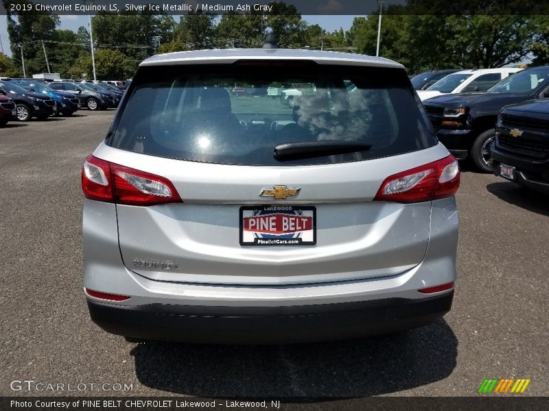 Silver Ice Metallic / Medium Ash Gray 2019 Chevrolet Equinox LS