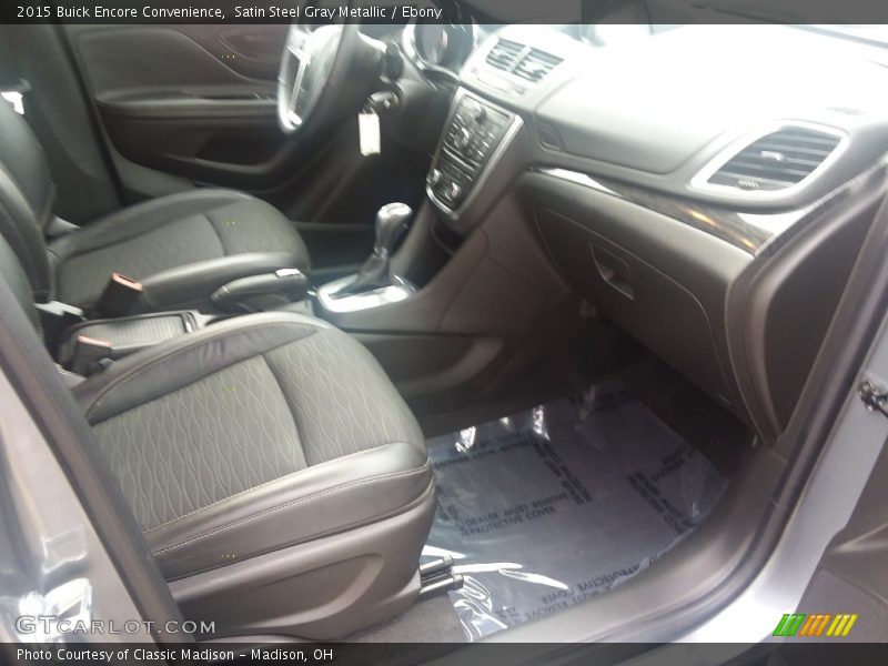 Satin Steel Gray Metallic / Ebony 2015 Buick Encore Convenience