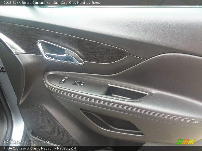 Satin Steel Gray Metallic / Ebony 2015 Buick Encore Convenience