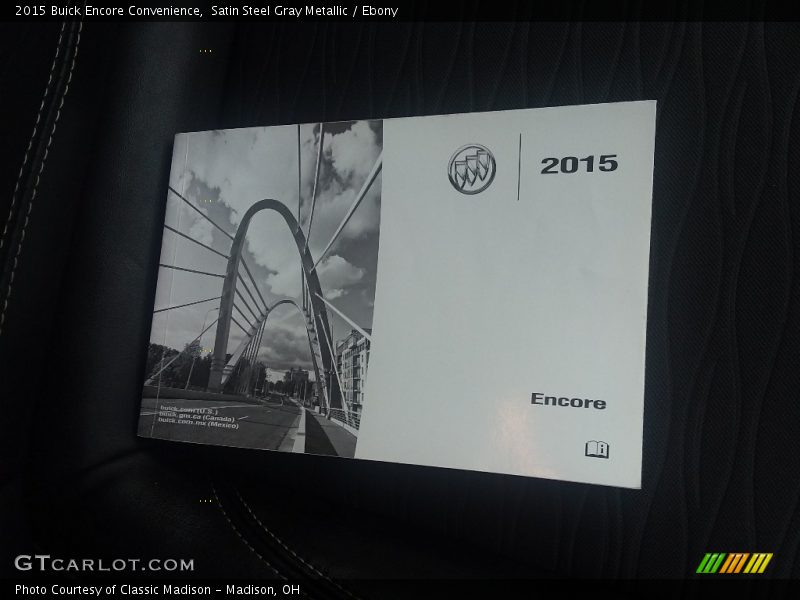 Satin Steel Gray Metallic / Ebony 2015 Buick Encore Convenience