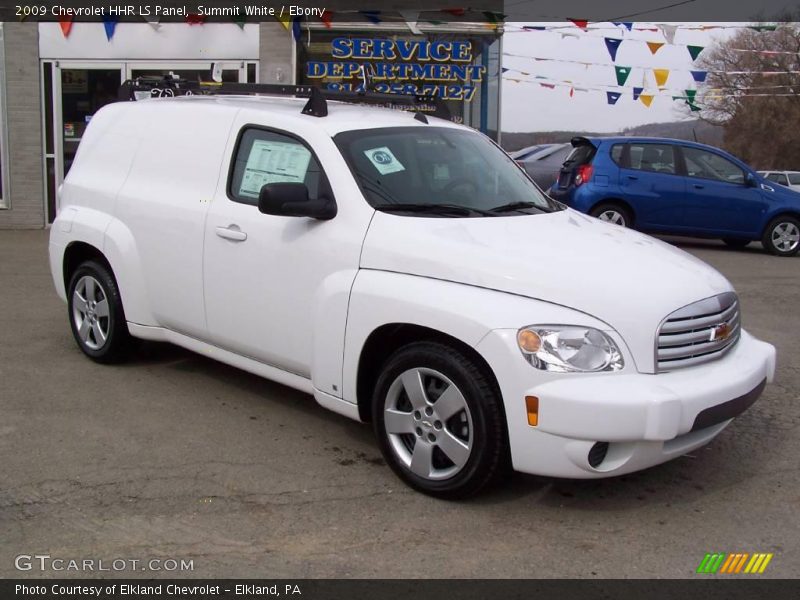 Summit White / Ebony 2009 Chevrolet HHR LS Panel
