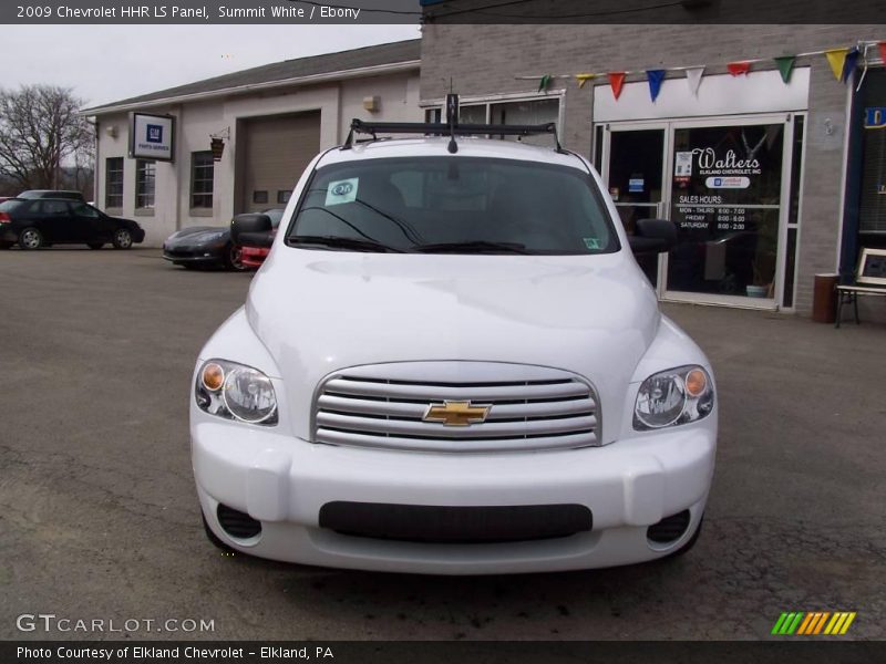 Summit White / Ebony 2009 Chevrolet HHR LS Panel