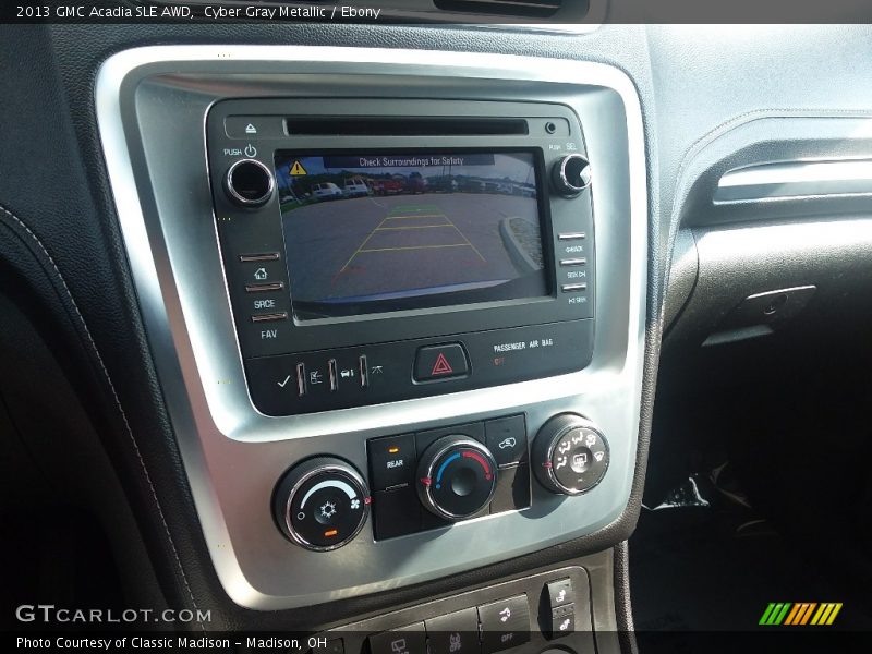 Cyber Gray Metallic / Ebony 2013 GMC Acadia SLE AWD