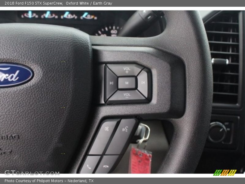 Oxford White / Earth Gray 2018 Ford F150 STX SuperCrew
