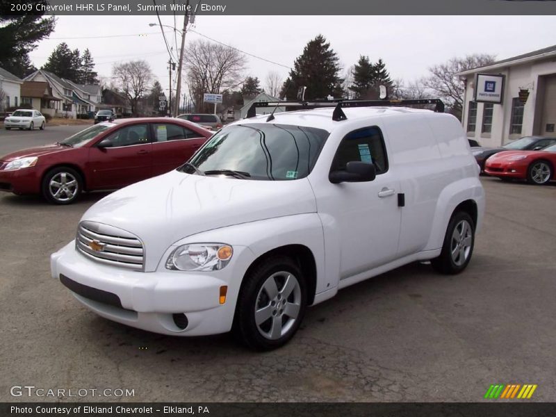 Summit White / Ebony 2009 Chevrolet HHR LS Panel