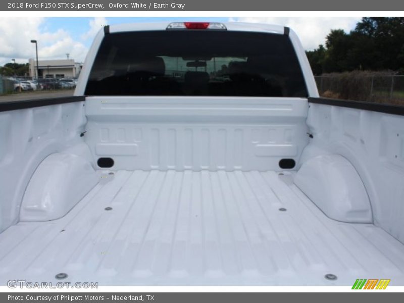 Oxford White / Earth Gray 2018 Ford F150 STX SuperCrew