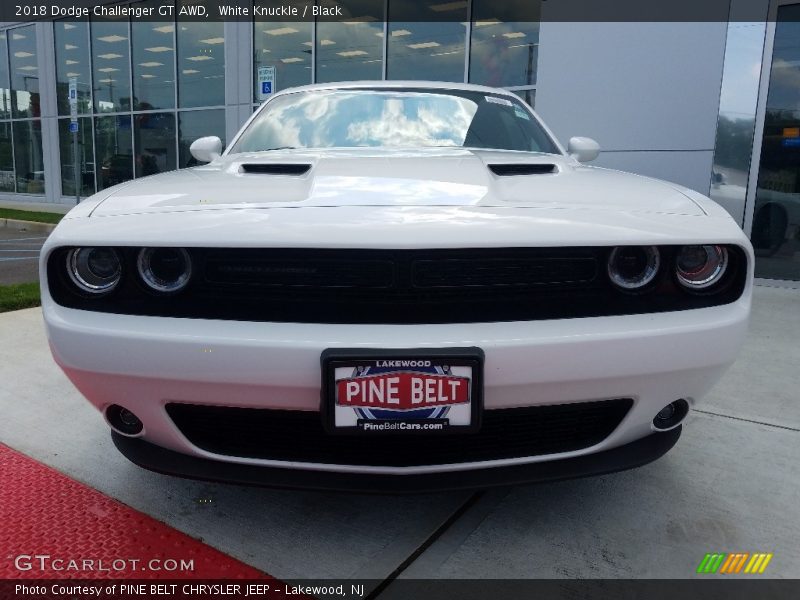 White Knuckle / Black 2018 Dodge Challenger GT AWD