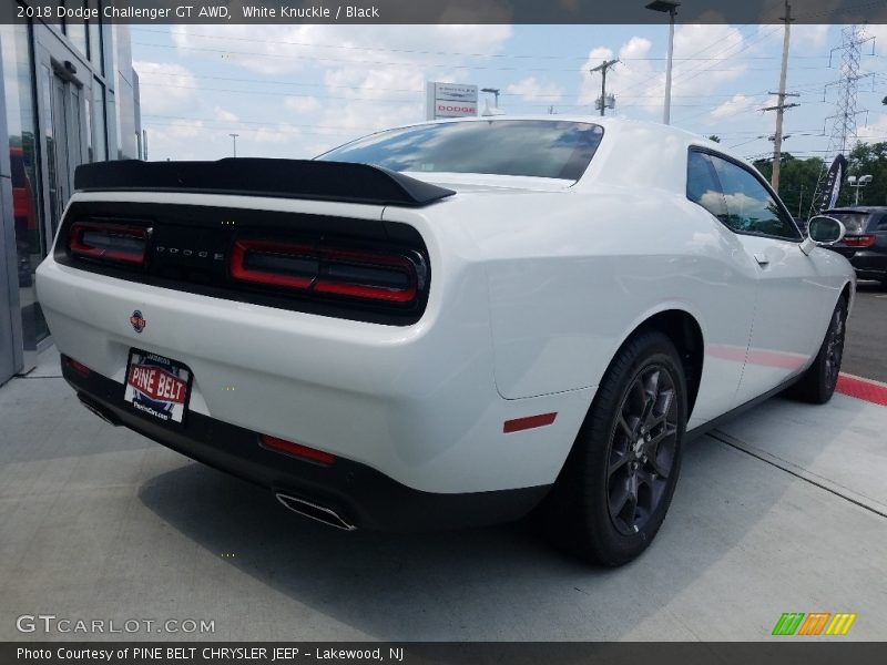 White Knuckle / Black 2018 Dodge Challenger GT AWD