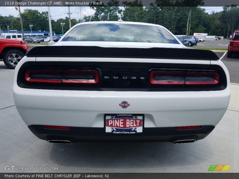 White Knuckle / Black 2018 Dodge Challenger GT AWD
