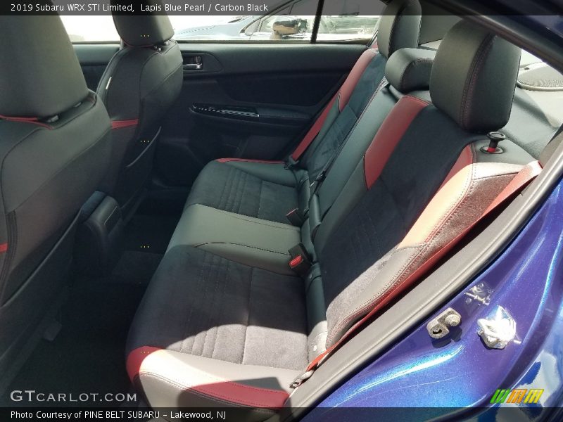 Lapis Blue Pearl / Carbon Black 2019 Subaru WRX STI Limited