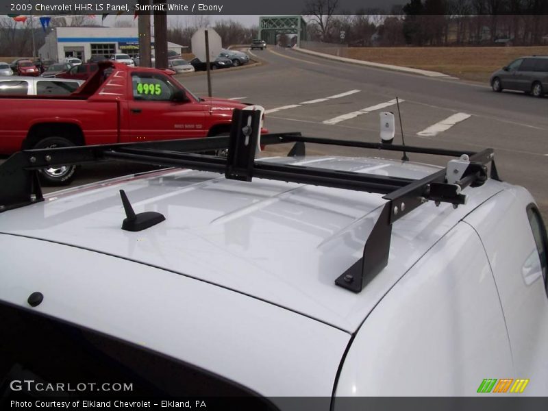 Summit White / Ebony 2009 Chevrolet HHR LS Panel