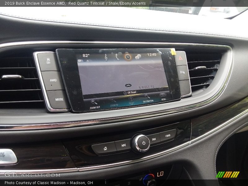 Controls of 2019 Enclave Essence AWD