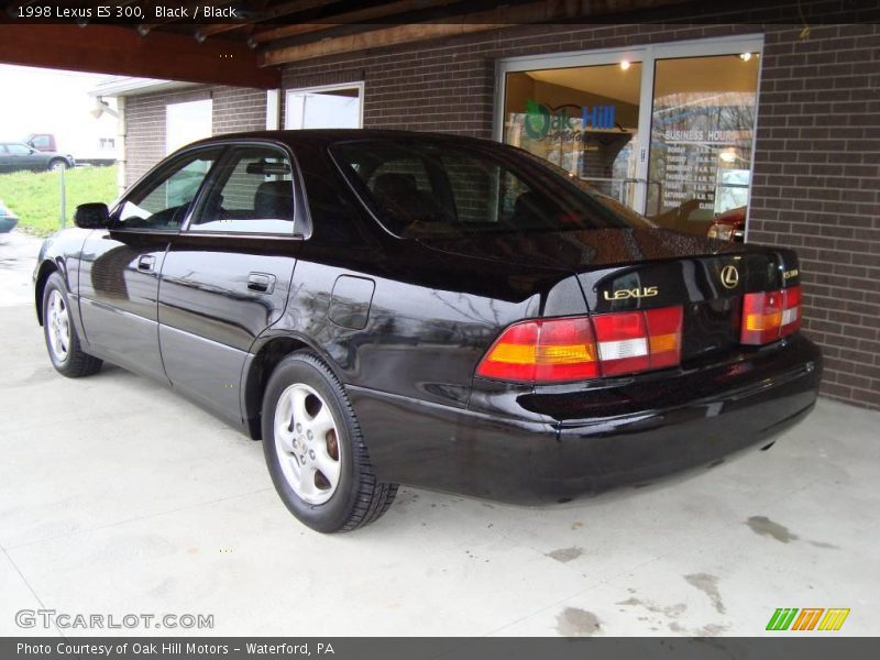 Black / Black 1998 Lexus ES 300