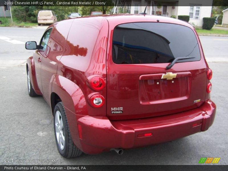 Cardinal Red Metallic / Ebony 2009 Chevrolet HHR LS Panel