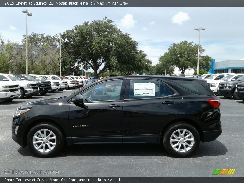 Mosaic Black Metallic / Medium Ash Gray 2019 Chevrolet Equinox LS