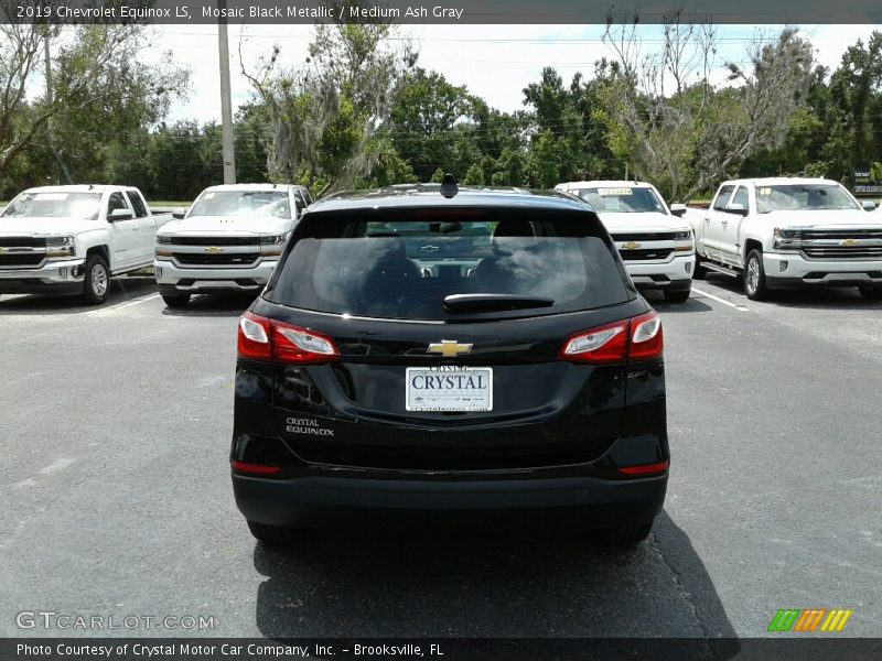 Mosaic Black Metallic / Medium Ash Gray 2019 Chevrolet Equinox LS